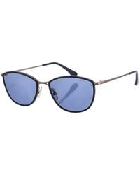 Zen - Acetate And Metal Sunglasses With Cat-Eye Shape Z485 - Lyst