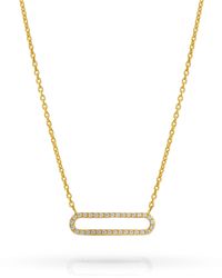 Orphelia - 'Charm' 925 Sterling Necklace - Lyst