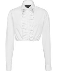 Philipp Plein - Hemdbluse - Lyst
