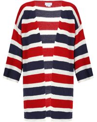 Usha - Vest Rood Wit Blauw - Lyst