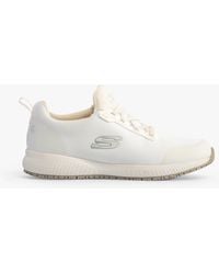 Skechers - 200051Ec/Wht Squad Sr Myton Occupational Shoes Textile - Lyst