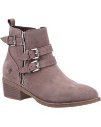 Hush Puppies - Ladies Jenna Leather Ankle Boots - Lyst