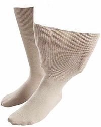 IOMI - Extra Wide Soft Cotton Oedema Socks For Swollen Feet - Lyst