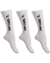 Rip Curl - 3 Paar Herren Crew Sock Rc2 Socken - Lyst