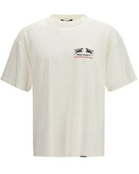 Represent - Witte Katoenen T-Shirt - Lyst
