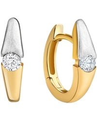 CELESTA - Ohrring 375/- Gelbgold 2Farbig Zirkonia - Lyst