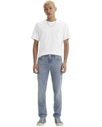 Levi's - 511 Katoenen Slim-Fit Jeans Voor (Lichtblauw) - Lyst