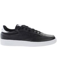 Reebok - Club C85 El Lace-Up Smooth Leather Trainers Bd5685 - Lyst