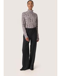 Soaked In Luxury - T-shirt Met Lange Mouwen Regular Fit - Lyst