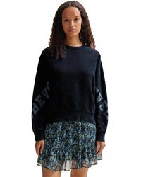 BOSS - C_eprep Geborduurd Logo Sweatshirt (donkerblauw) - Lyst