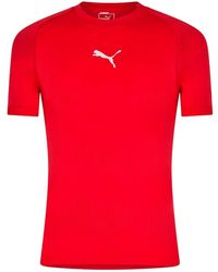 PUMA - Performance Effen Ronde Hals Athletic T-Shirt - Lyst