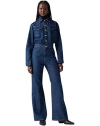 Levi's - Levis Denim Jumpsuit - Lyst
