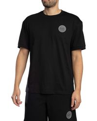 EA7 - T-Shirt Met Logopatch - Lyst