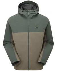 Sprayway - Lightweight Waterproof Hiking Jacket With Hood Half Zip Rain Shell Coat - Lyst