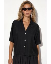 Busem - Cropped Relaxed Shirt - Lyst