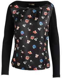 Conquista - Poppy Print Long Sleeve Top By - Lyst