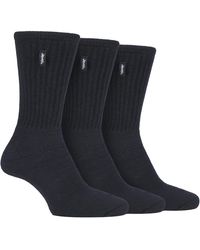 Jeep - 3 Pairs Vintage Cotton Cushioned Socks For Hiking Boots - Lyst