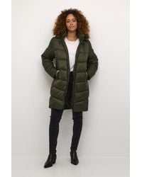 Kaffe - Jas Regular Fit Forest Night Dark - Lyst