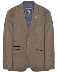Lambretta - Morgan Herringbone Blazer - Lyst