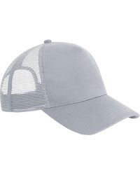 BEECHFIELD® - Trucker Cap Snapback Für Herren/Damen (Hellgrau) - Lyst