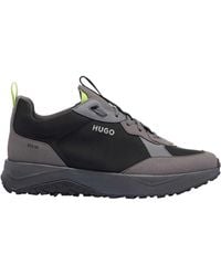 HUGO - "Kane Runn" Schuhe Für Herren, Stoff, Zum Schnüren - Lyst