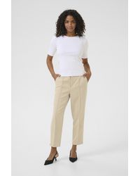 Kaffe - Pants Suiting Regular Fit Feather - Lyst