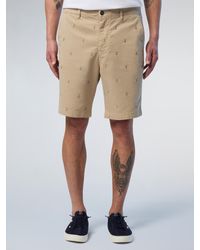 North Sails - Chino Korte Broek Vrijheid Geborduurd - Lyst