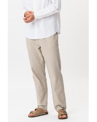 TeeShoppen - Linnen Broek - Lyst