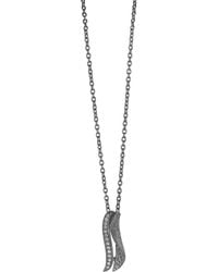 Orphelia - Dames 925 Sterling Zilveren Ketting Met Hanger - Lyst