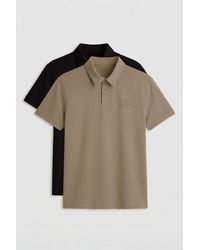 TOMMY LIFE - Cotton-Blend Polo T-Shirt - Lyst