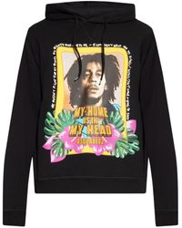 DSquared² - Cool Fit Bob Marley Logo Hoodie - Lyst