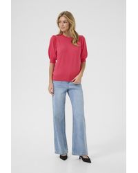 Kaffe - Pullover Regular Fit Berry - Lyst