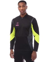 PUMA - King Pro Quarter Zip Top (zwart) - Lyst