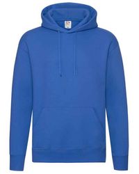Fruit Of The Loom - "Premium" Kapuzenpullover Für Herren (Königsblau) - Lyst