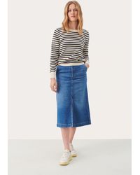 Part Two - Pullover Relaxed Fit Cream - Lyst
