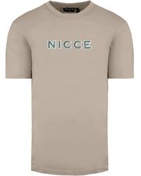 Nicce London - Round Neck Short Sleeve Mercury T-Shirt 001 1 09 08 0339 Cotton - Lyst