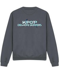 K-Pop Demon Hunters - Adult Logo Sweatshirt - Lyst