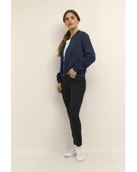 Kaffe - Jas Relaxed Fit Midnight Marine - Lyst