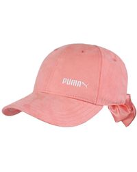 PUMA - Plain Bow Cap - Lyst