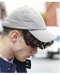 BEECHFIELD® - Authentic 6 Panel Baseball Kappe (Hellgrau) - Lyst