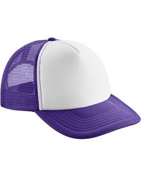 BEECHFIELD® - Trucker Cap Snapback (Violett/Weiß) - Lyst