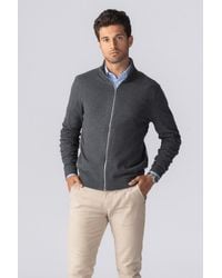 TeeShoppen - Pullover Vest Met Rits - Lyst