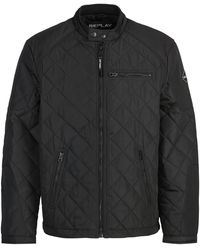 Replay - Jacken Poly Oxford - Lyst