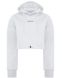 BOXRAW - Johnson Cropped Hoodie - Lyst