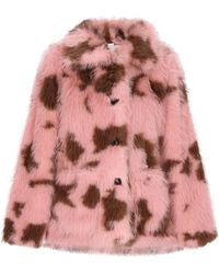 IZIA - Jas Roze Bruin - Lyst