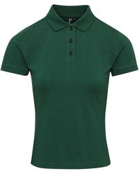 PREMIER - Ladies Coolchecker Plus Piqu Polo With Coolplus (Bottle) - Lyst