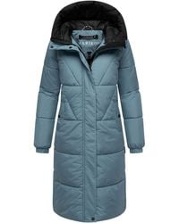 Marikoo - Gewatteerde Mantel Yaskaa Met Capuchon & Fleecevoering - Lyst