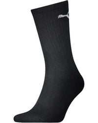 PUMA - Sportsokken Voor Volwassenen (set Van 3 Stuks) (zwart) - Lyst