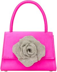 faina - Handtasche Handtasche Frauen Fuchsie - Lyst