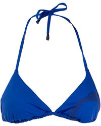 Trussardi - Effen Dames Triangelbeha Met Bandjes Wit Xs - Lyst